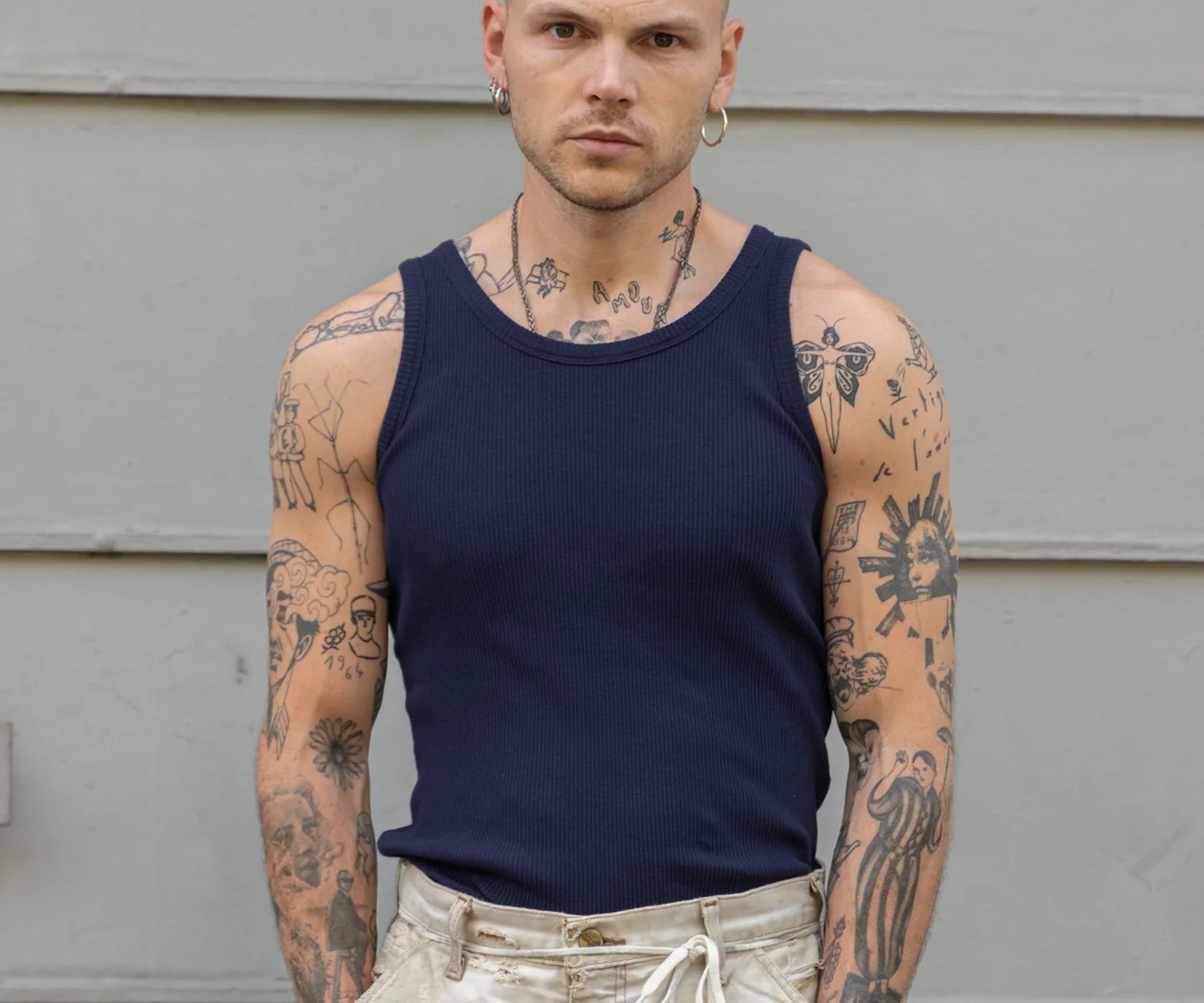 THE TANK TOP T-Shirts X-SMALL / NAVY - BRUT Clothing