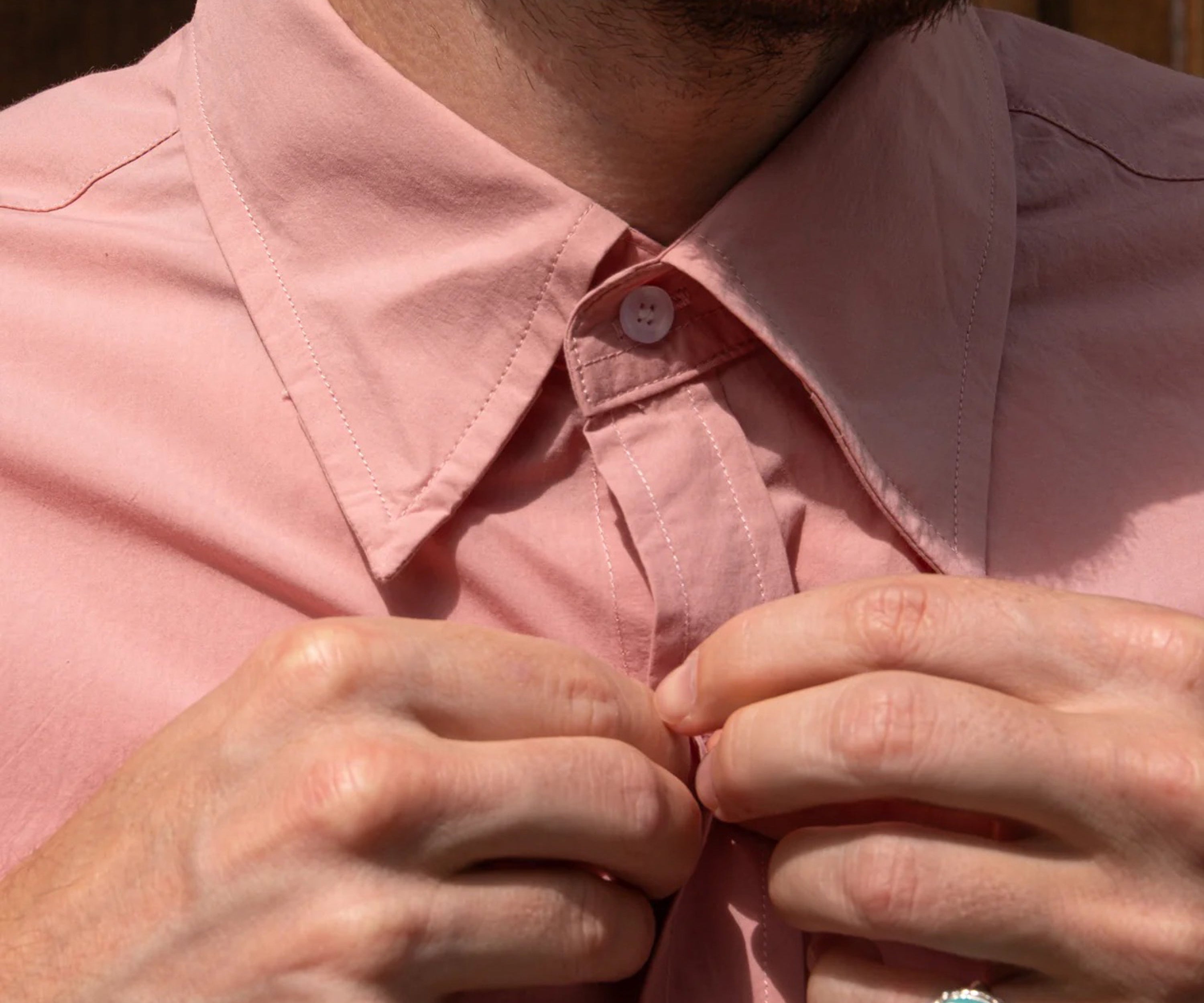 THE BEST POPLIN SHIRT Shirts X-SMALL / PINK - BRUT Clothing US