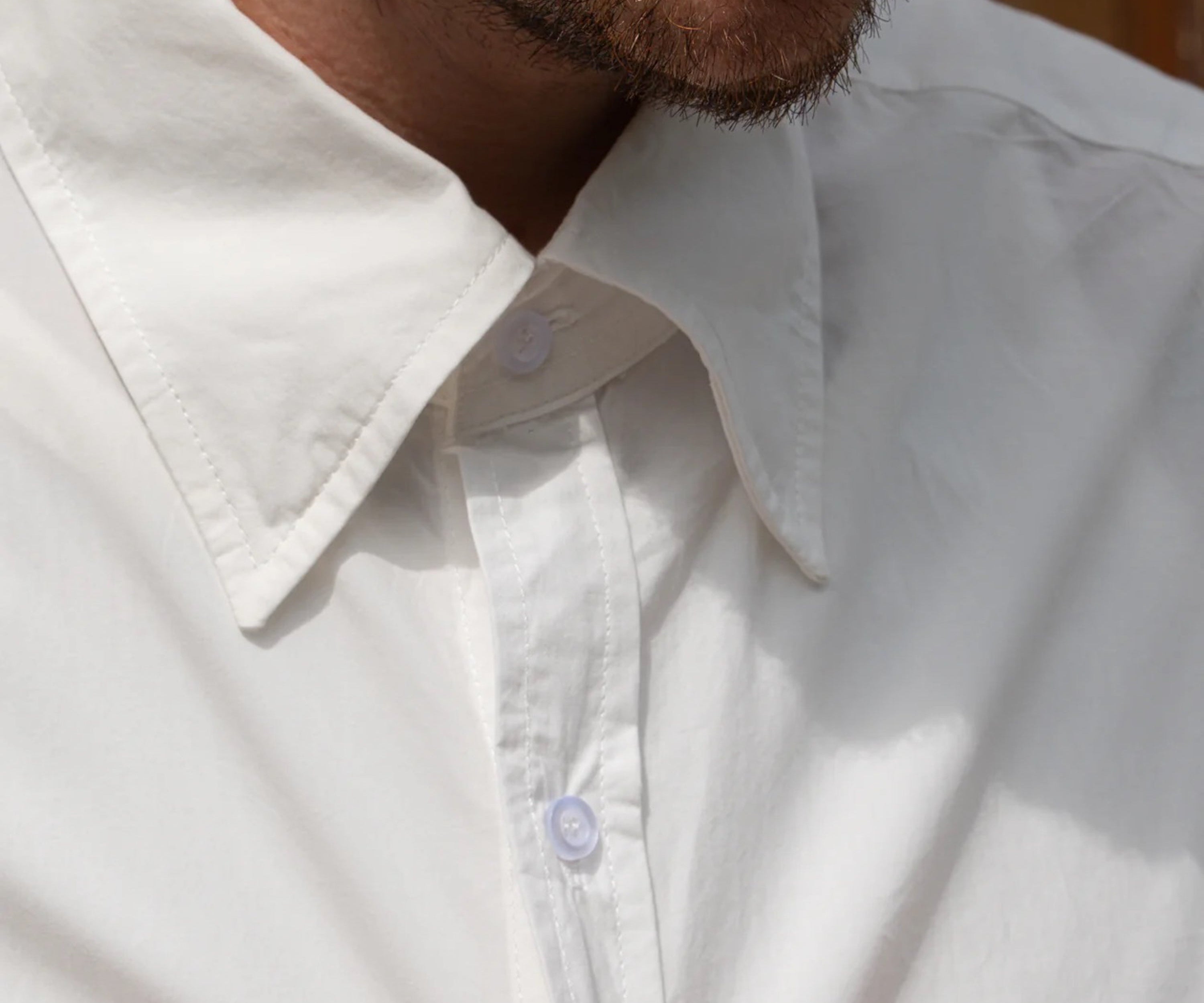 THE BEST POPLIN SHIRT Shirts X-SMALL / WHITE - BRUT Clothing US
