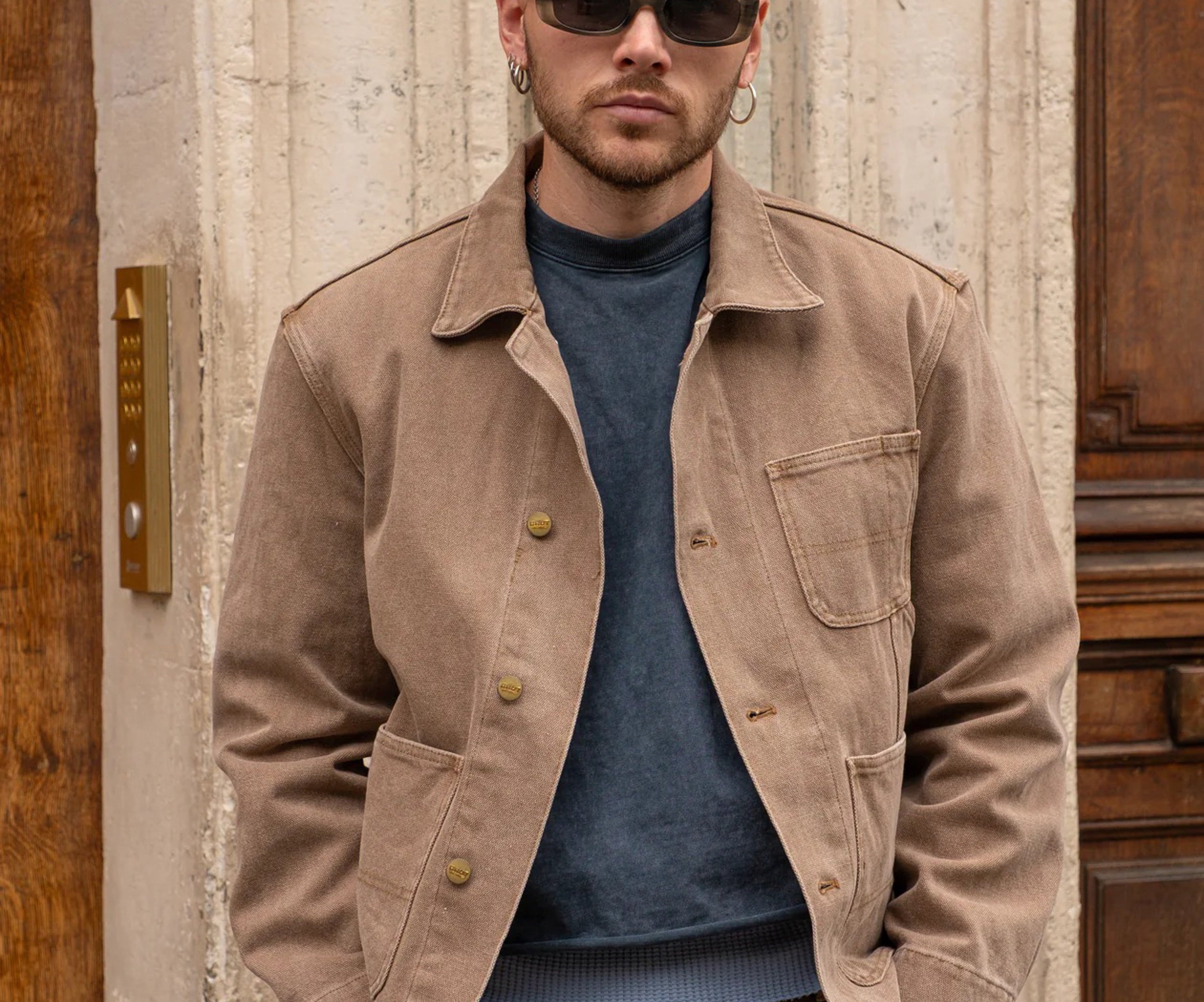 THE TOOLS JACKET Coats & Jackets X-SMALL / BROWN - BRUT Clothing US