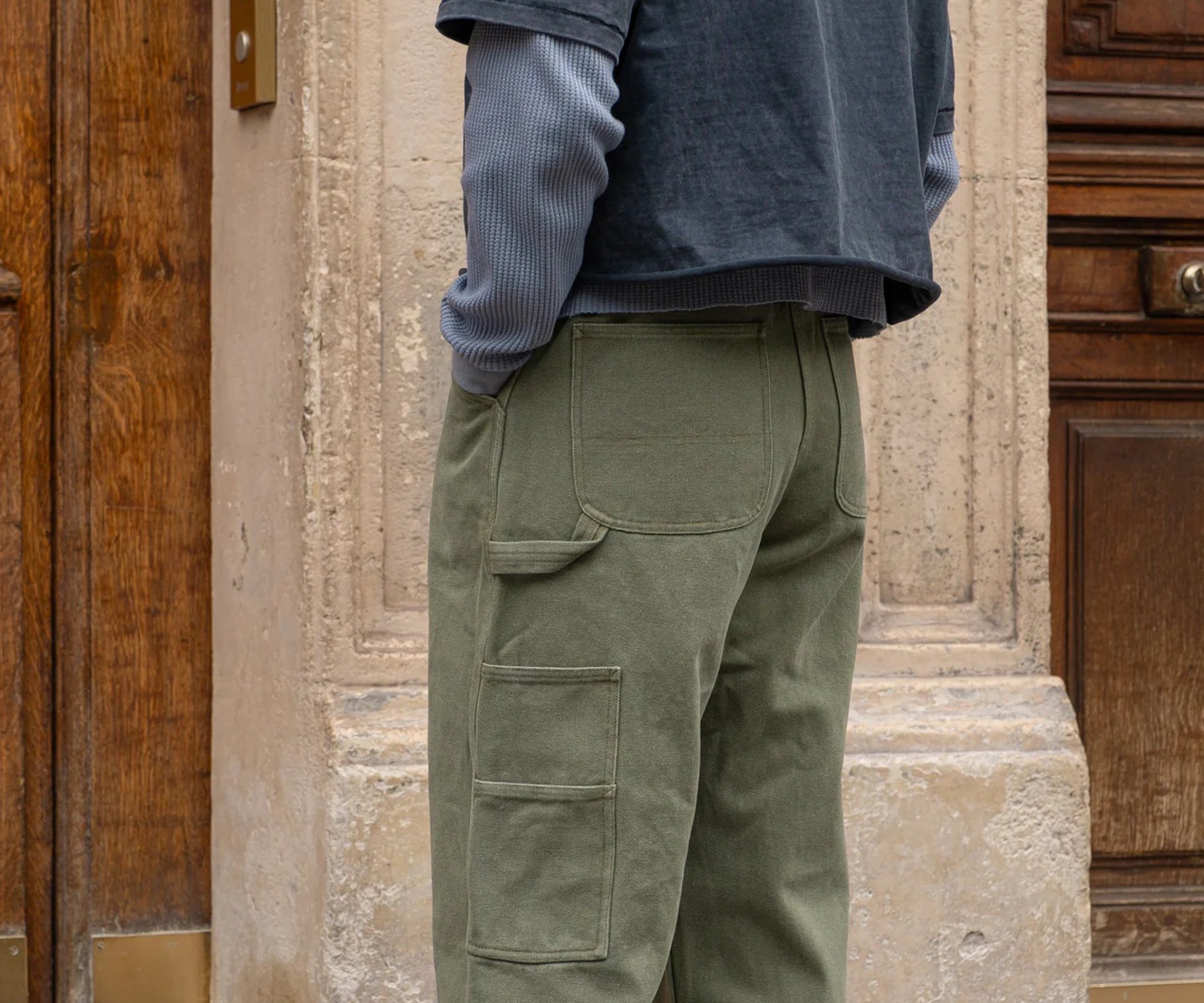 THE TOOLS PANTS Pants US26 / OLIVE GREEN - BRUT Clothing US