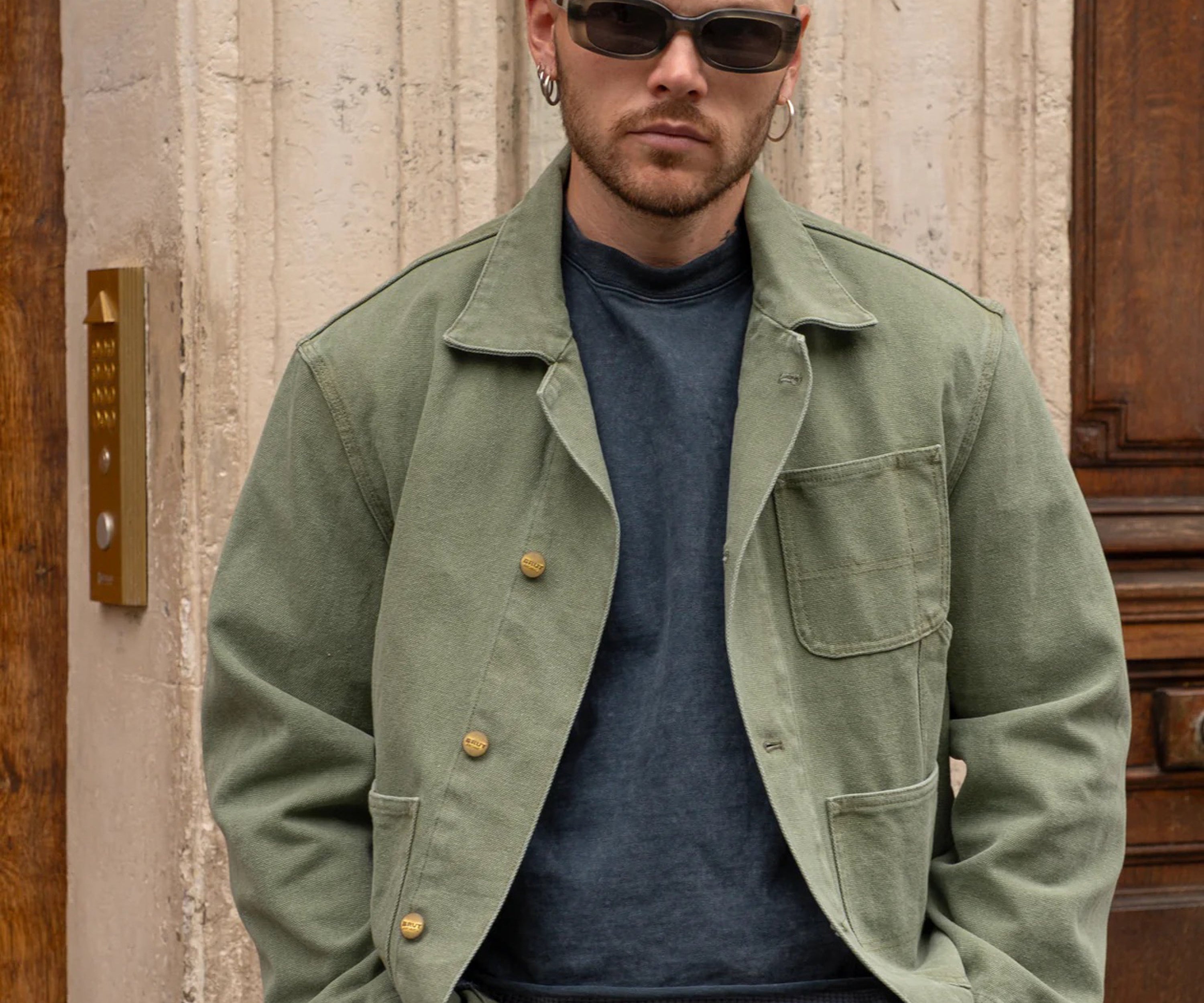 THE TOOLS JACKET Coats & Jackets X-SMALL / OLIVE GREEN - BRUT Clothing US