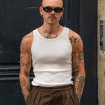 THE TANK TOP T-Shirts X-SMALL / WHITE - BRUT Clothing