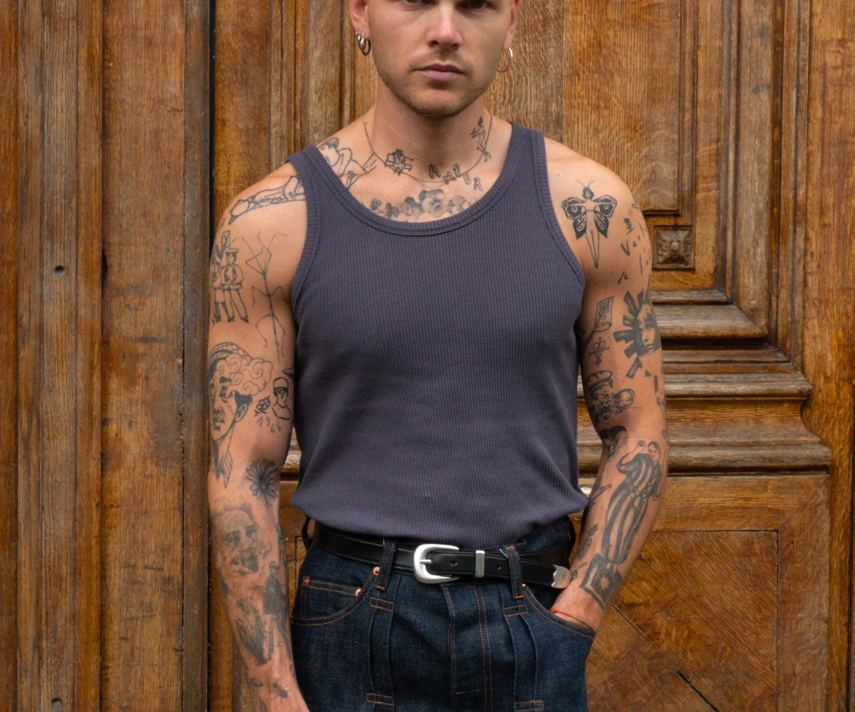 THE TANK TOP T-Shirts X-SMALL / SLATE - BRUT Clothing