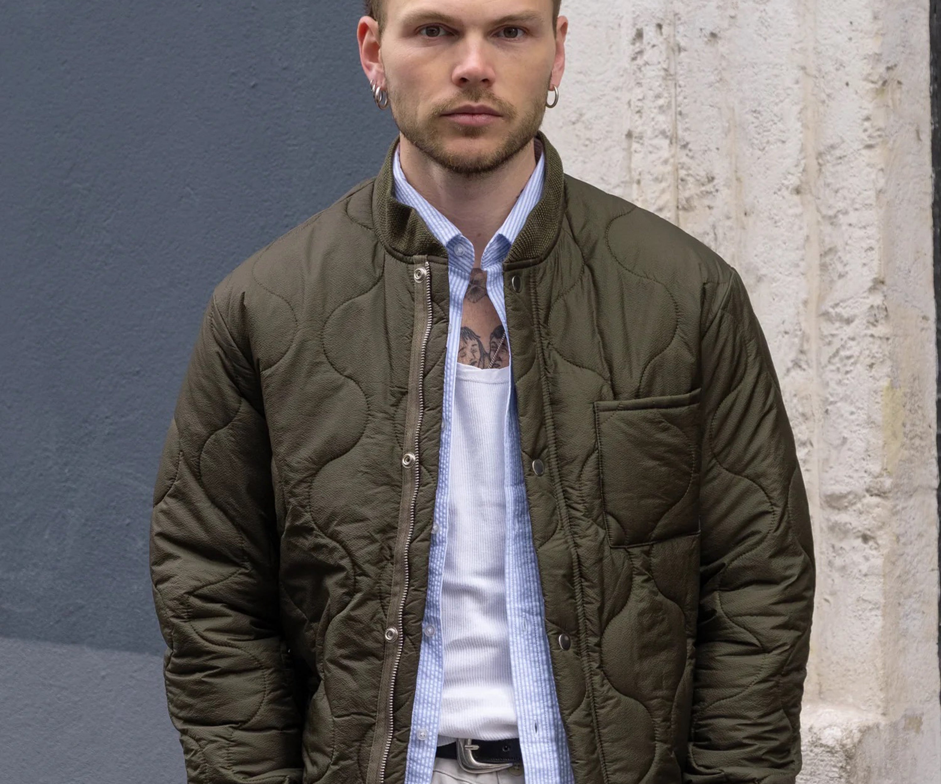 THE RIPSTOP LINER Coats & Jackets X-SMALL / ARMY GREEN - BRUT Clothing US