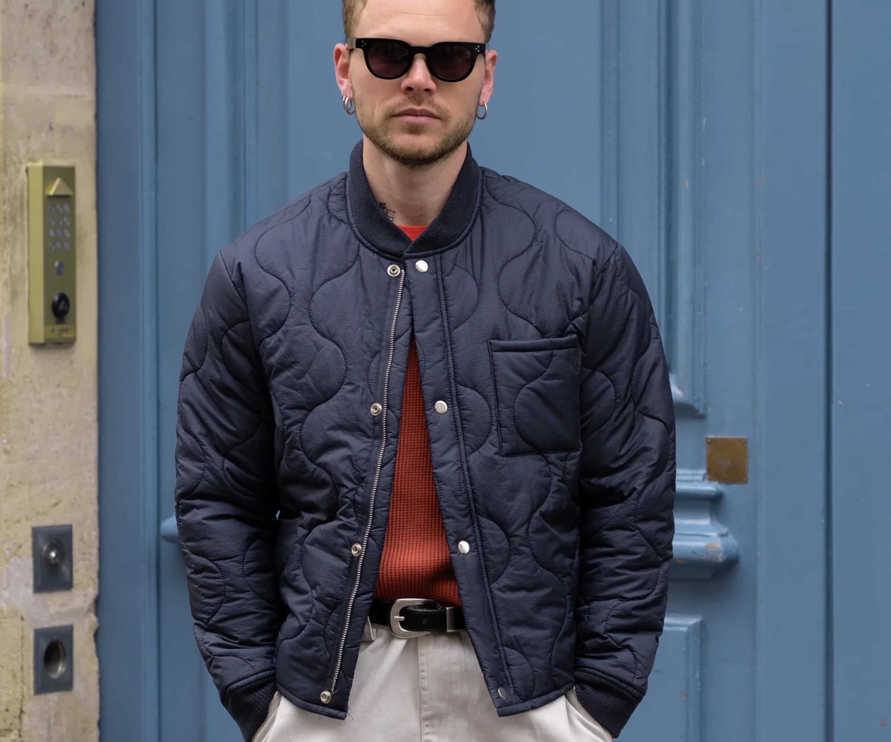 THE RIPSTOP LINER Coats & Jackets X-SMALL / NAVY - BRUT Clothing US