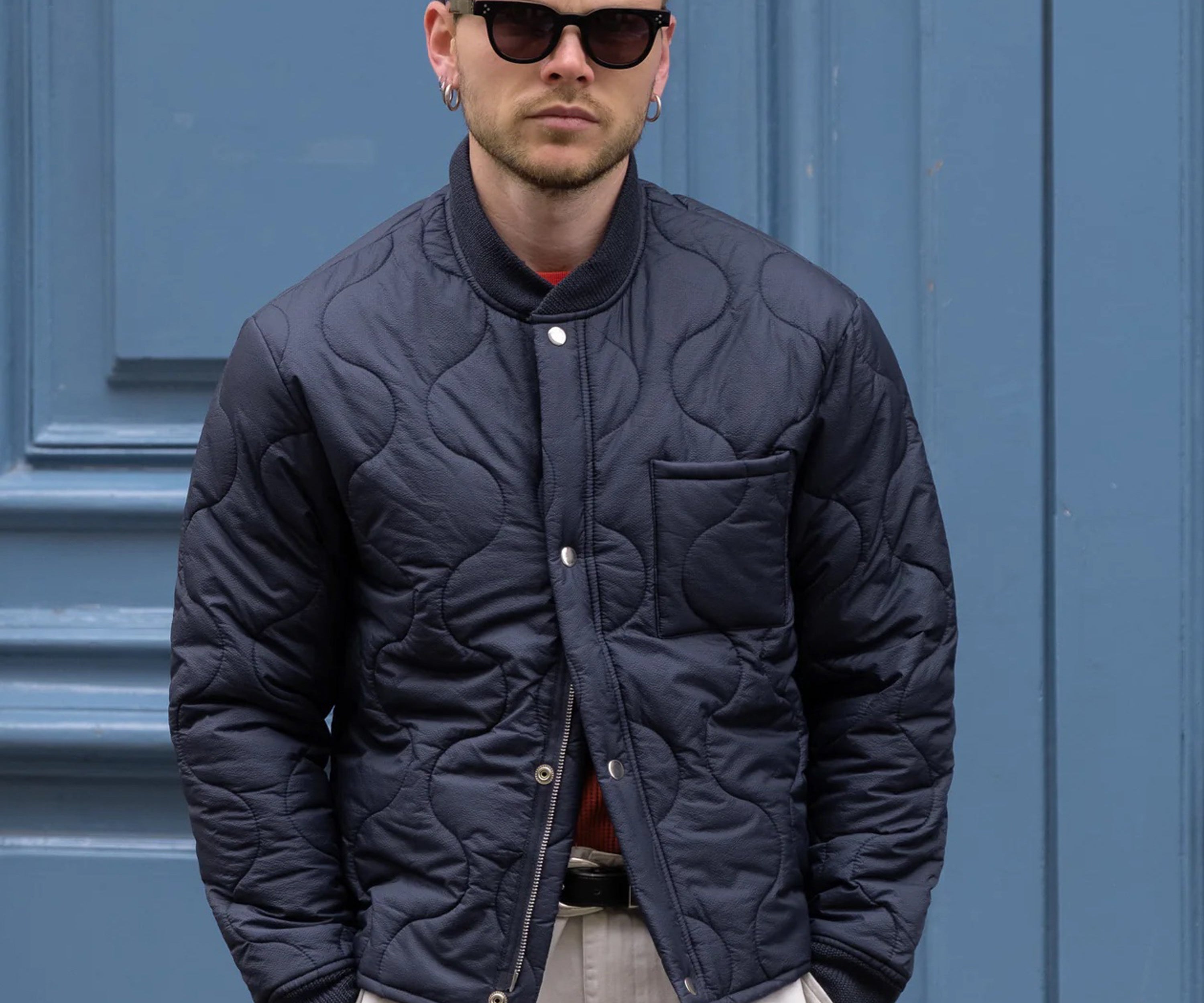 THE RIPSTOP LINER Coats & Jackets X-SMALL / NAVY - BRUT Clothing US