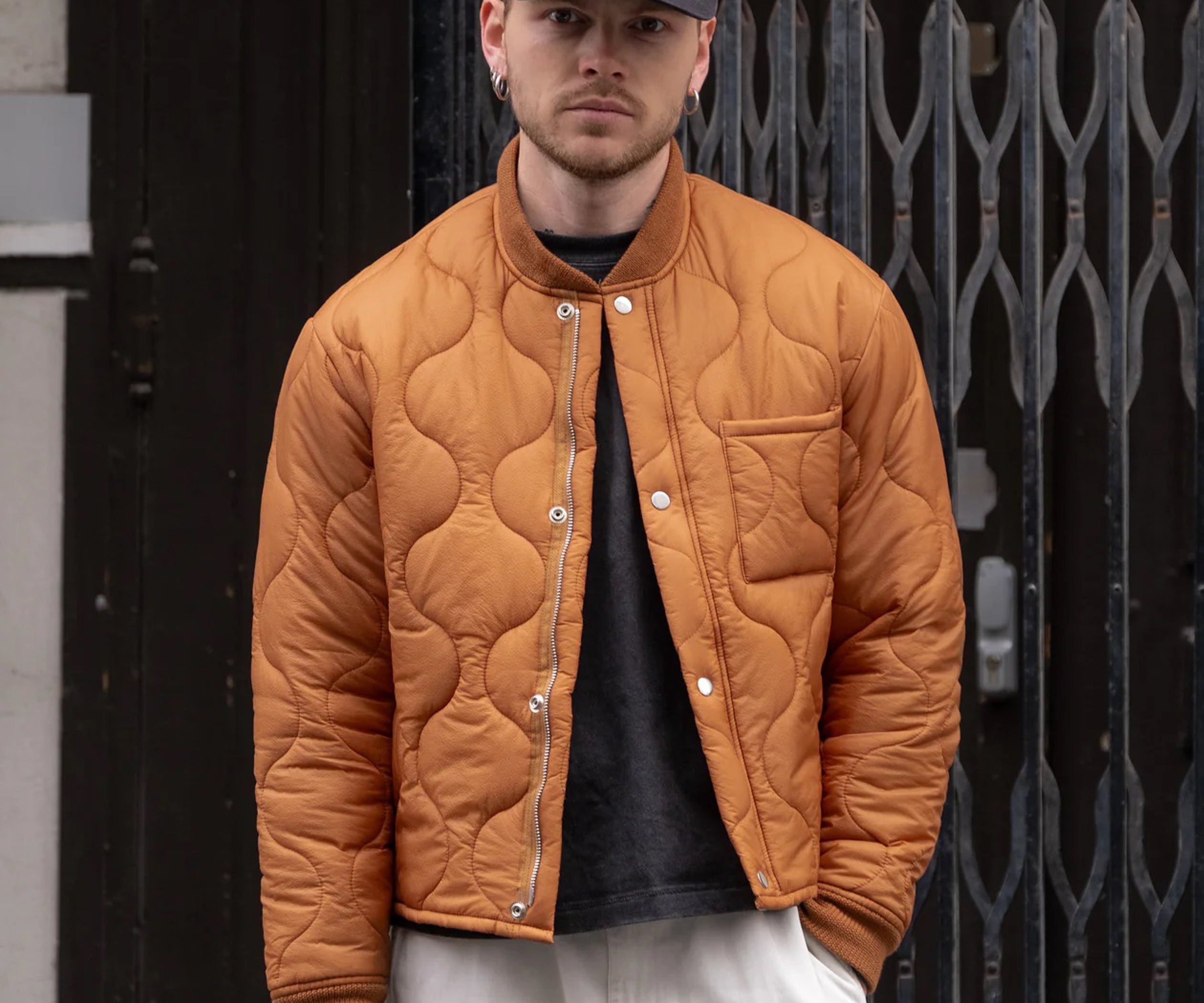 THE RIPSTOP LINER Coats & Jackets X-SMALL / RUST - BRUT Clothing US