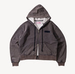 THE RAGGED THERMAL HOODIE Sweatshirts X-SMALL / FADED NAVY - BRUT Clothing US