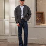 THE RAGGED CARDIGAN Sweatshirts X-SMALL / FADED NAVY - BRUT Clothing US
