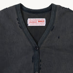THE RAGGED CARDIGAN Sweatshirts X-SMALL / FADED NAVY - BRUT Clothing US