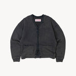 THE RAGGED CARDIGAN Sweatshirts X-SMALL / FADED NAVY - BRUT Clothing US