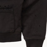 THE RAGGED CARDIGAN Sweatshirts X-SMALL / FADED BLACK - BRUT Clothing US