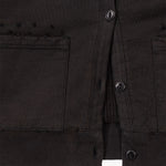 THE RAGGED CARDIGAN Sweatshirts X-SMALL / FADED BLACK - BRUT Clothing US