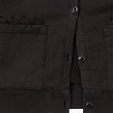 THE RAGGED CARDIGAN Sweatshirts X-SMALL / FADED BLACK - BRUT Clothing US