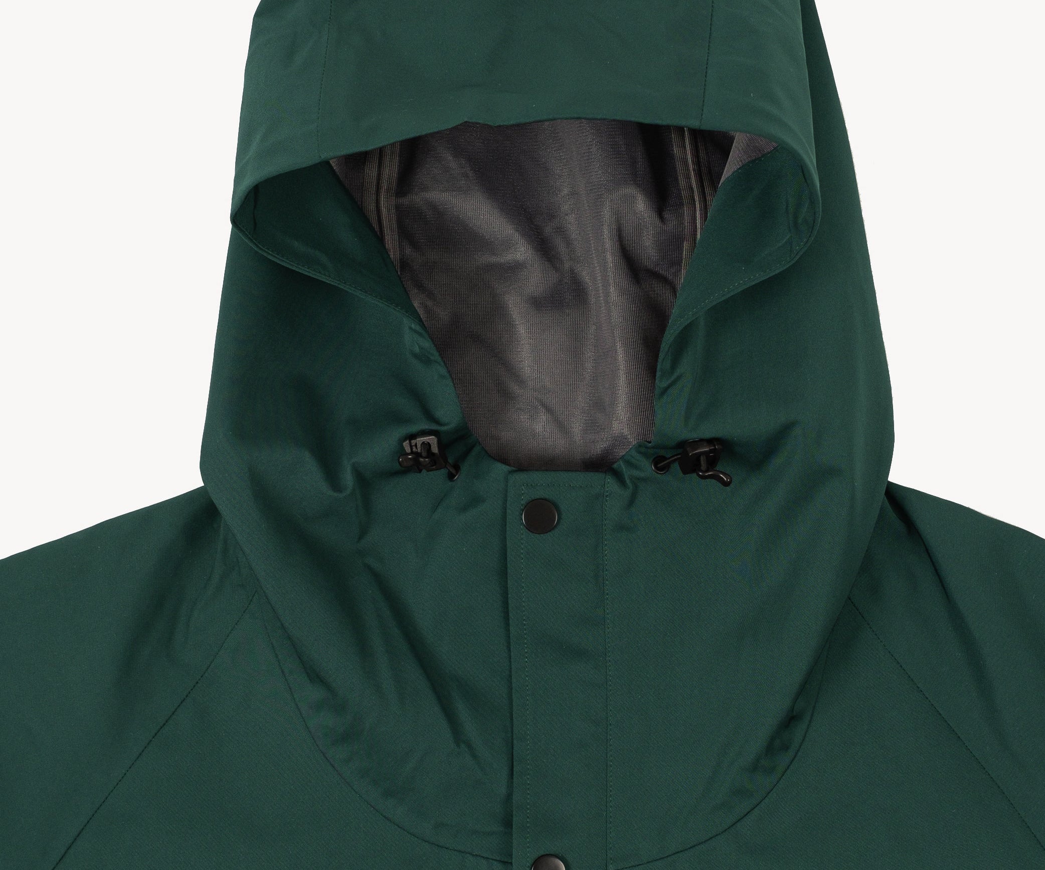 THE RAIN CROPPED JACKET Coats & Jackets X-SMALL / FOREST GREEN - BRUT Clothing US