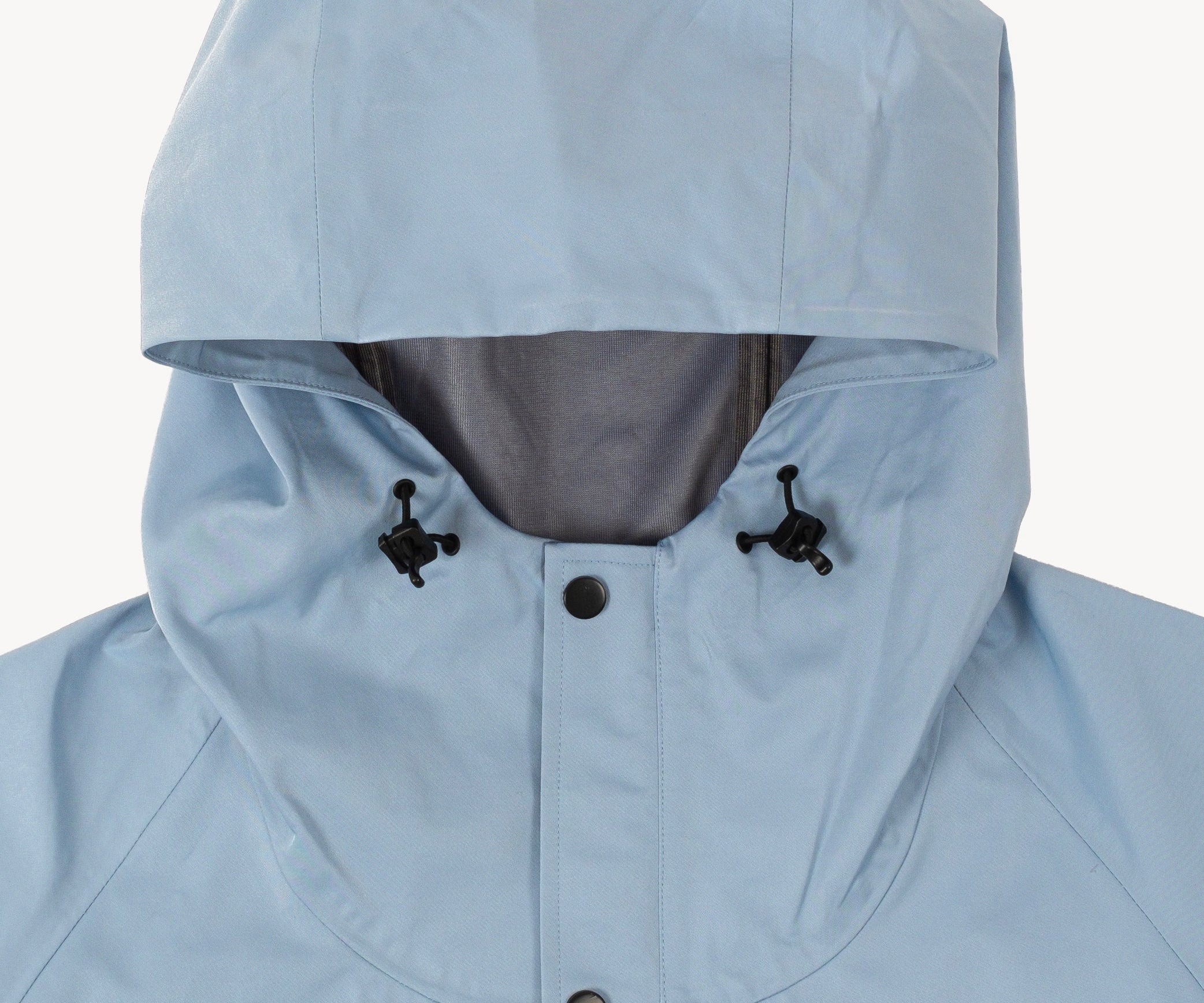 THE RAIN CROPPED JACKET Coats & Jackets X-SMALL / SKY BLUE - BRUT Clothing US