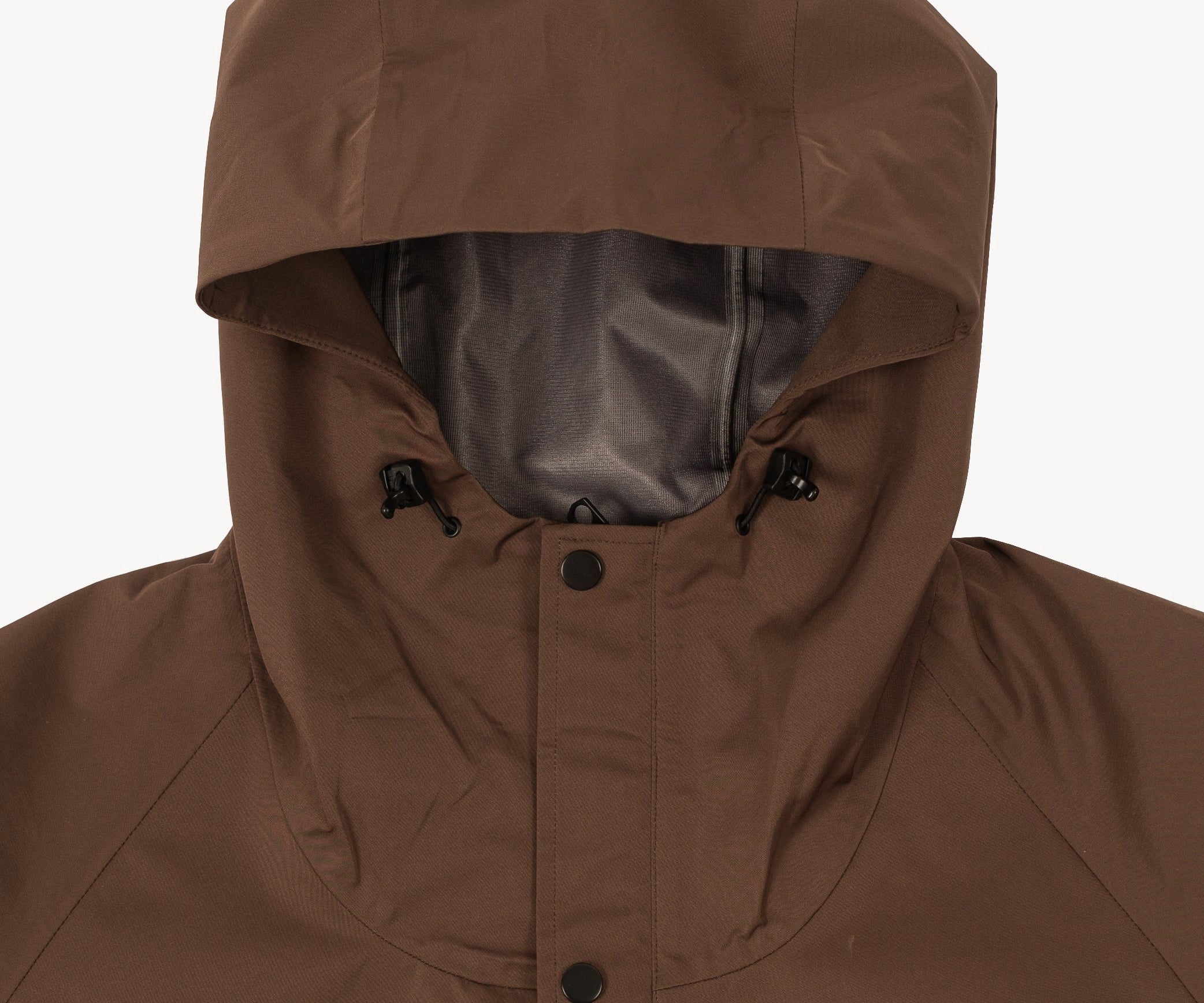 THE RAIN CROPPED JACKET Coats & Jackets X-SMALL / BROWN - BRUT Clothing US