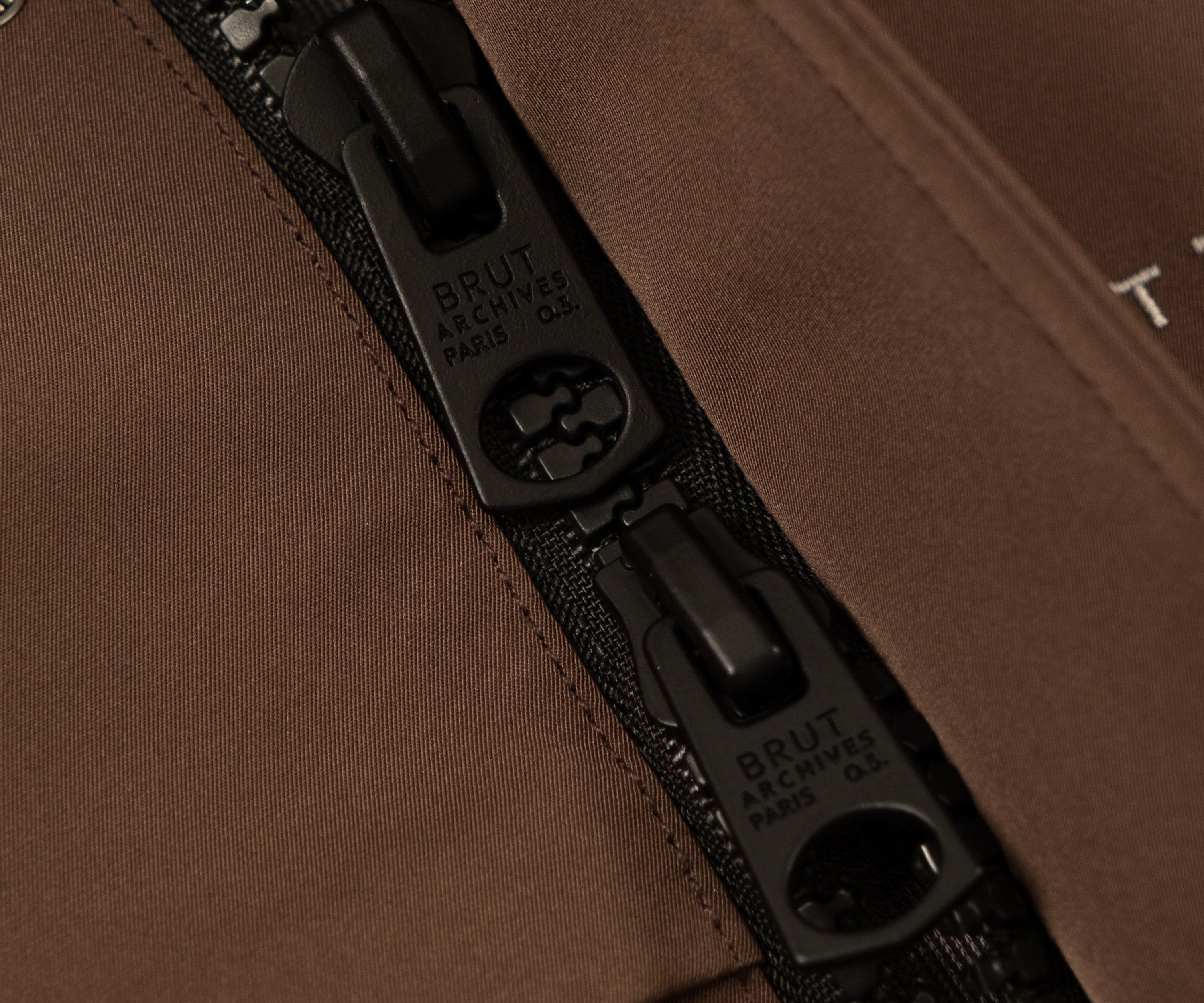 THE RAIN CROPPED JACKET Coats & Jackets X-SMALL / BROWN - BRUT Clothing US