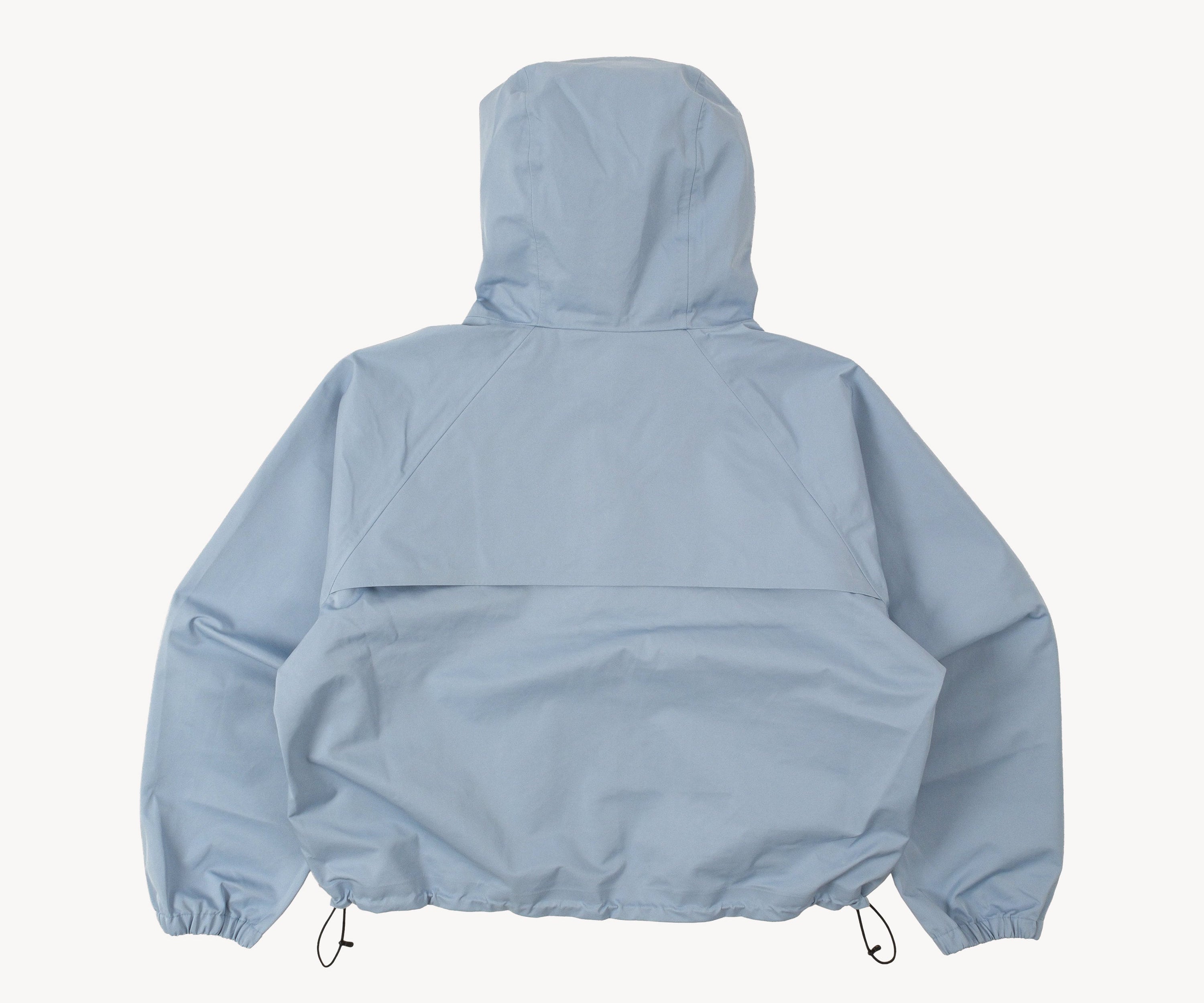 THE RAIN CROPPED JACKET Coats & Jackets X-SMALL / SKY BLUE - BRUT Clothing US