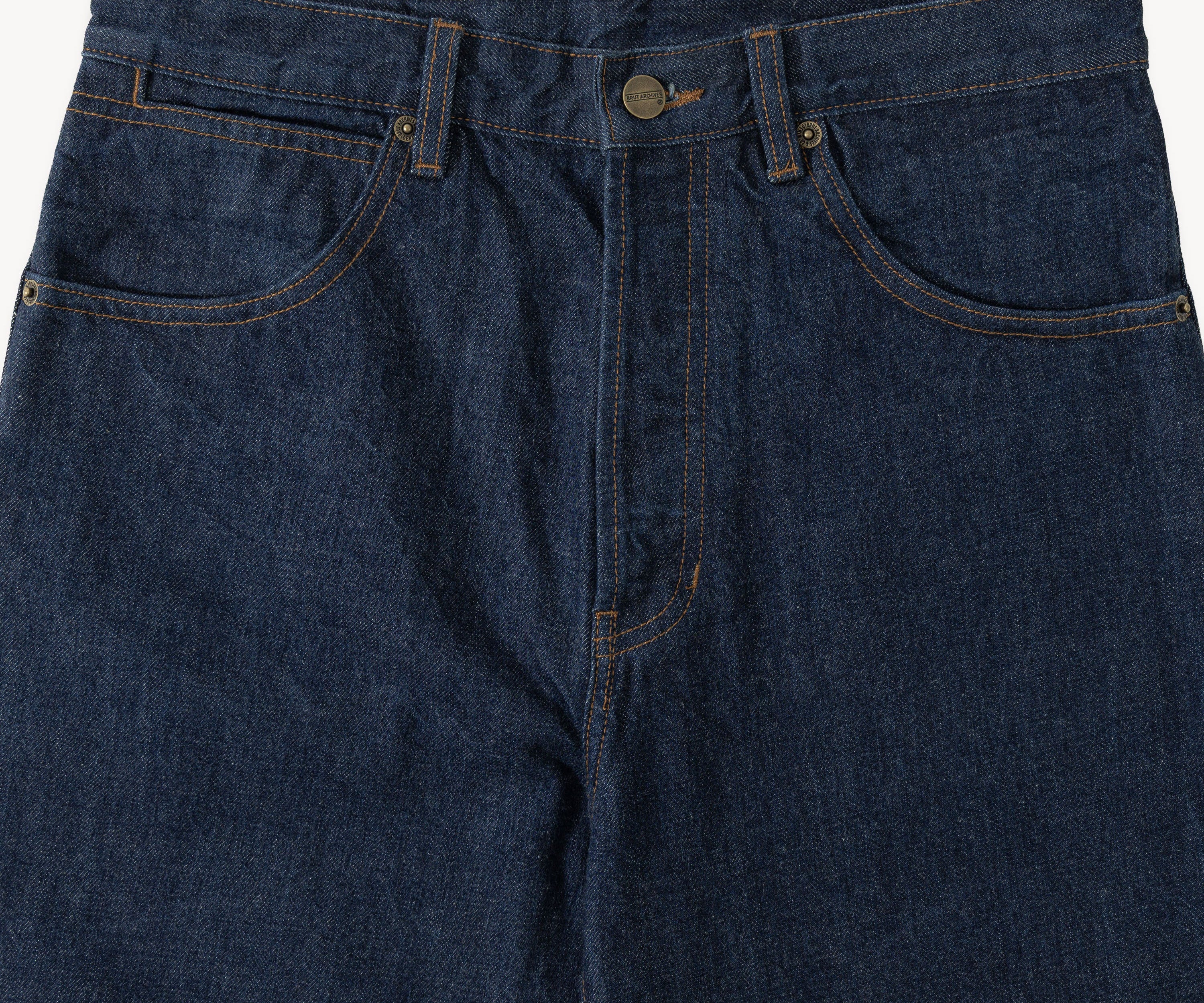 THE REGULAR DENIM Pants US26 / RAW INDIGO - BRUT Clothing US