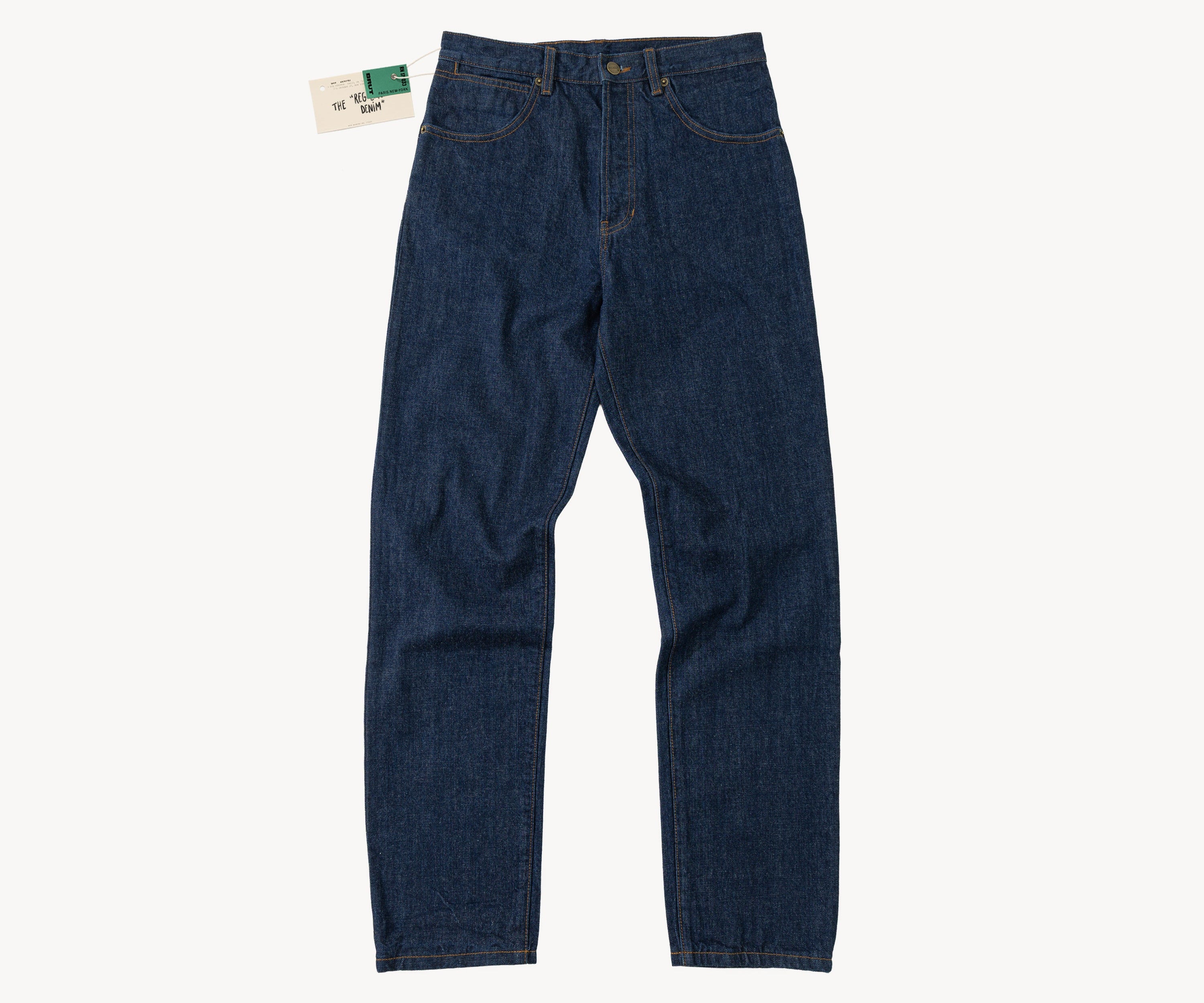 THE REGULAR DENIM Pants US26 / RAW INDIGO - BRUT Clothing US