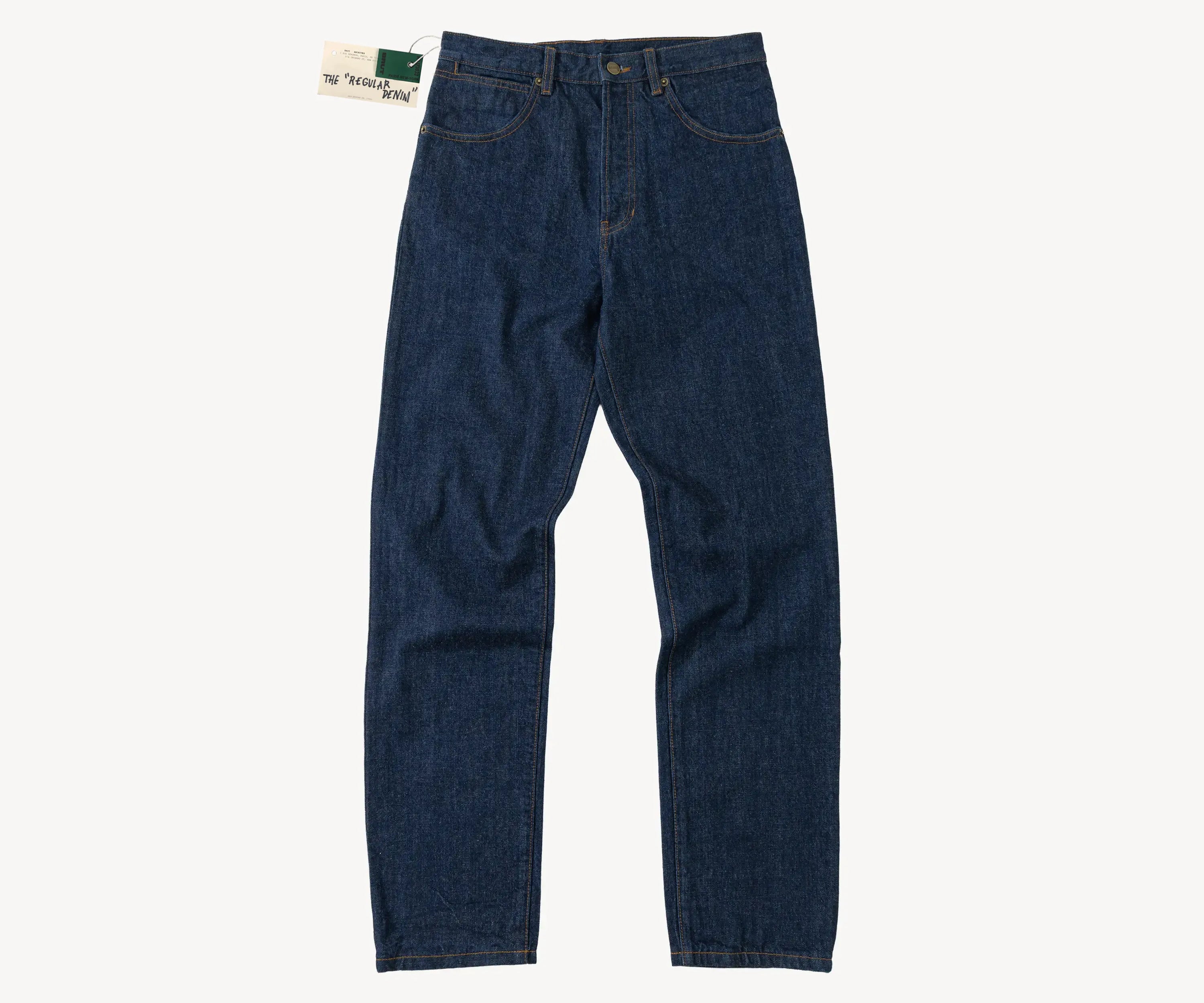 THE REGULAR DENIM Pants US26 / RAW INDIGO - BRUT Clothing US