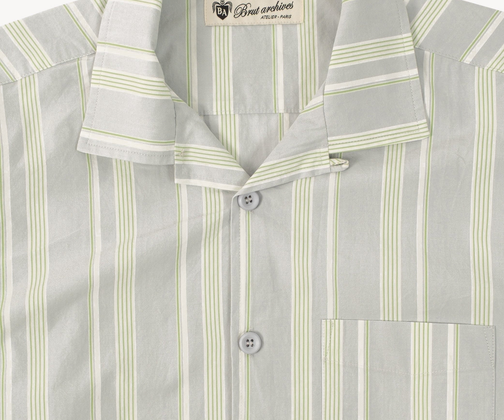 THE RETIREE SHIRT Shirts X-SMALL / GREY - BRUT Clothing US