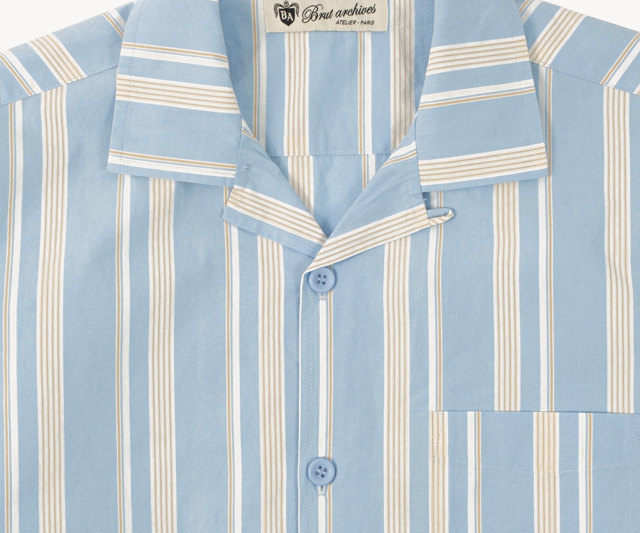 THE RETIREE SHIRT Shirts X-SMALL / BABY BLUE - BRUT Clothing US