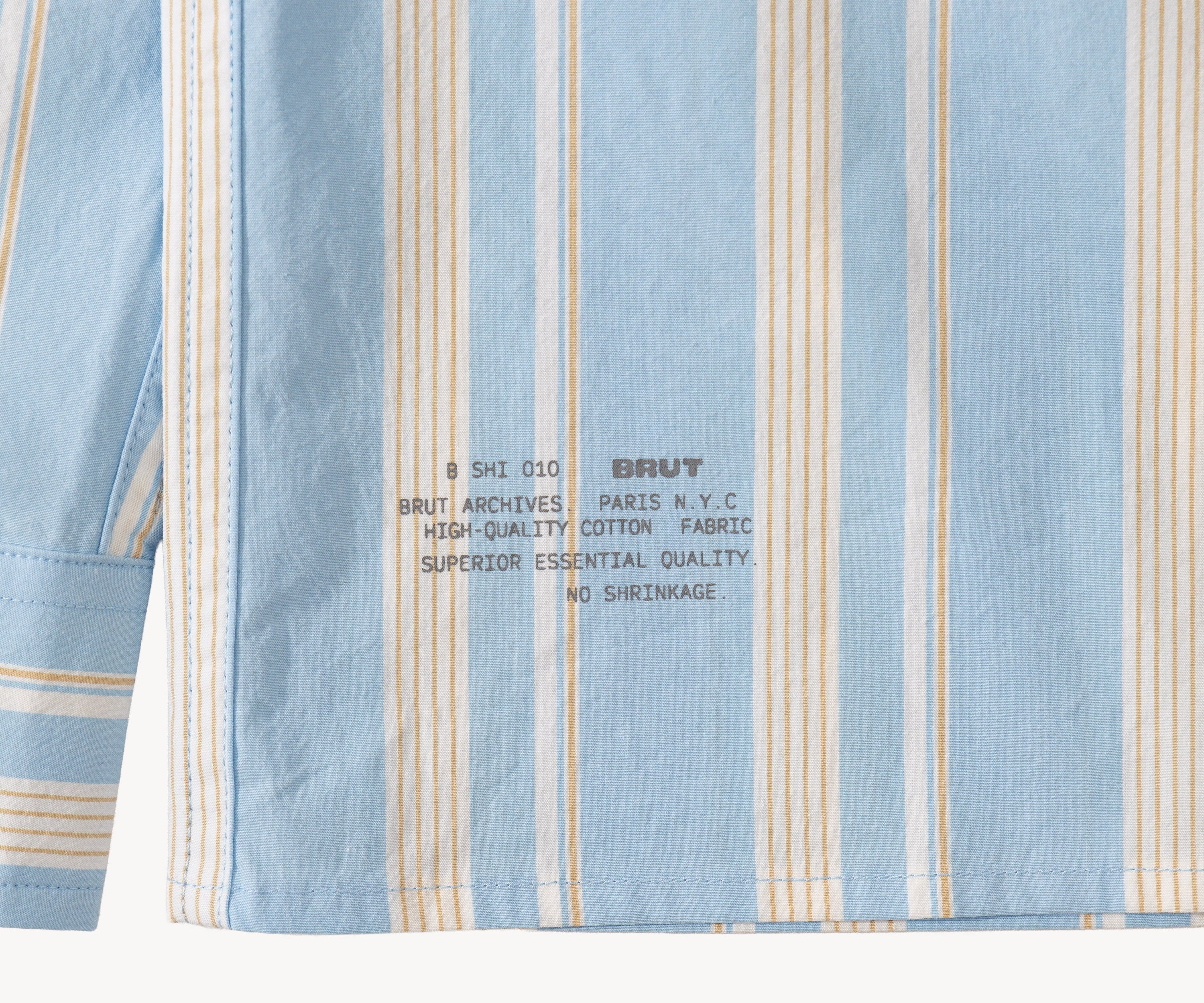 THE RETIREE SHIRT Shirts X-SMALL / BABY BLUE - BRUT Clothing US
