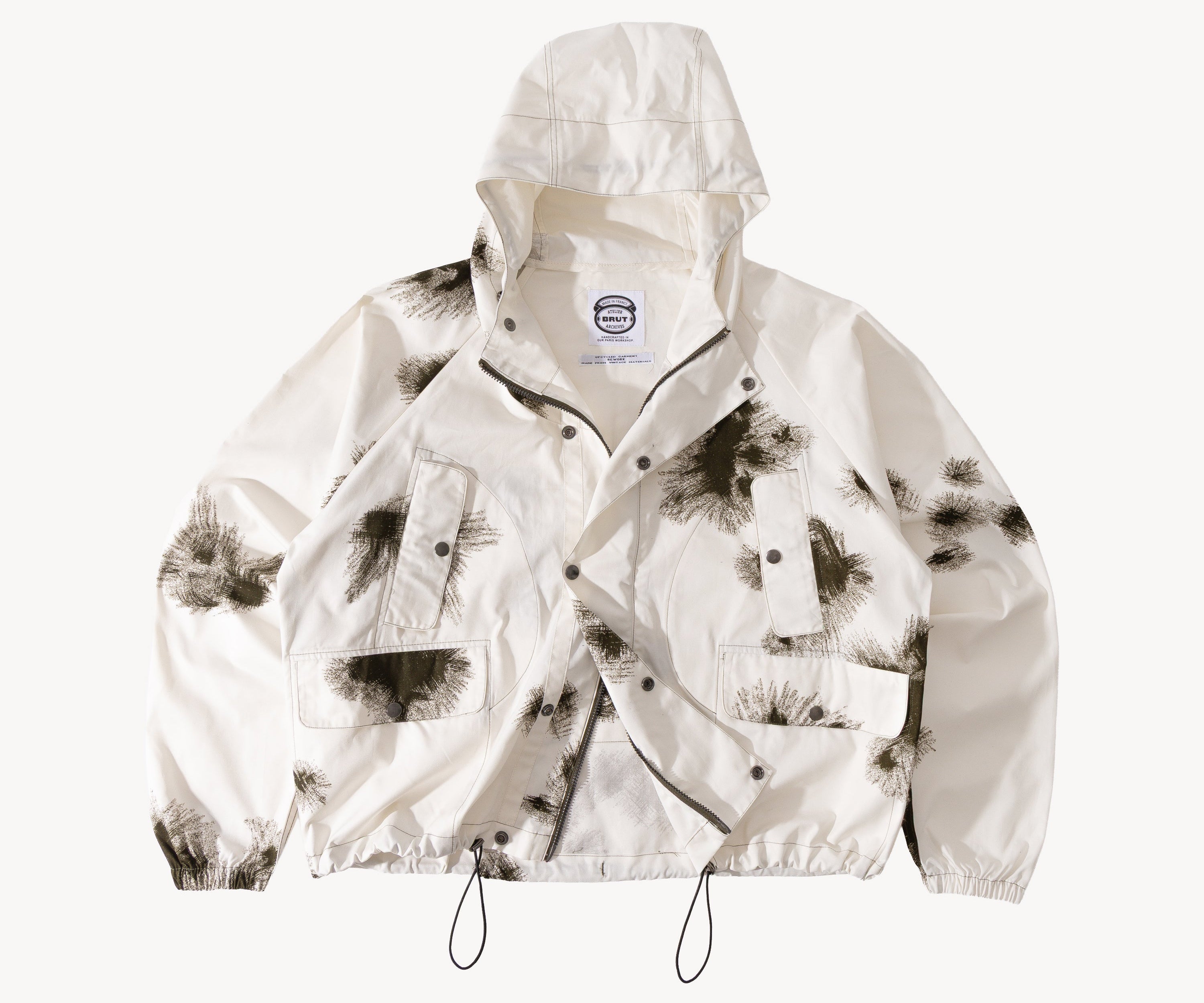 REWORK® WADER JACKET Coats & Jackets SMALL / SNOW WHITE CAMO - BRUT Clothing US