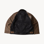 REWORK® TACTICAL WAX JACKET - N° 026 Coats & Jackets LARGE / BROWN - BRUT Clothing US