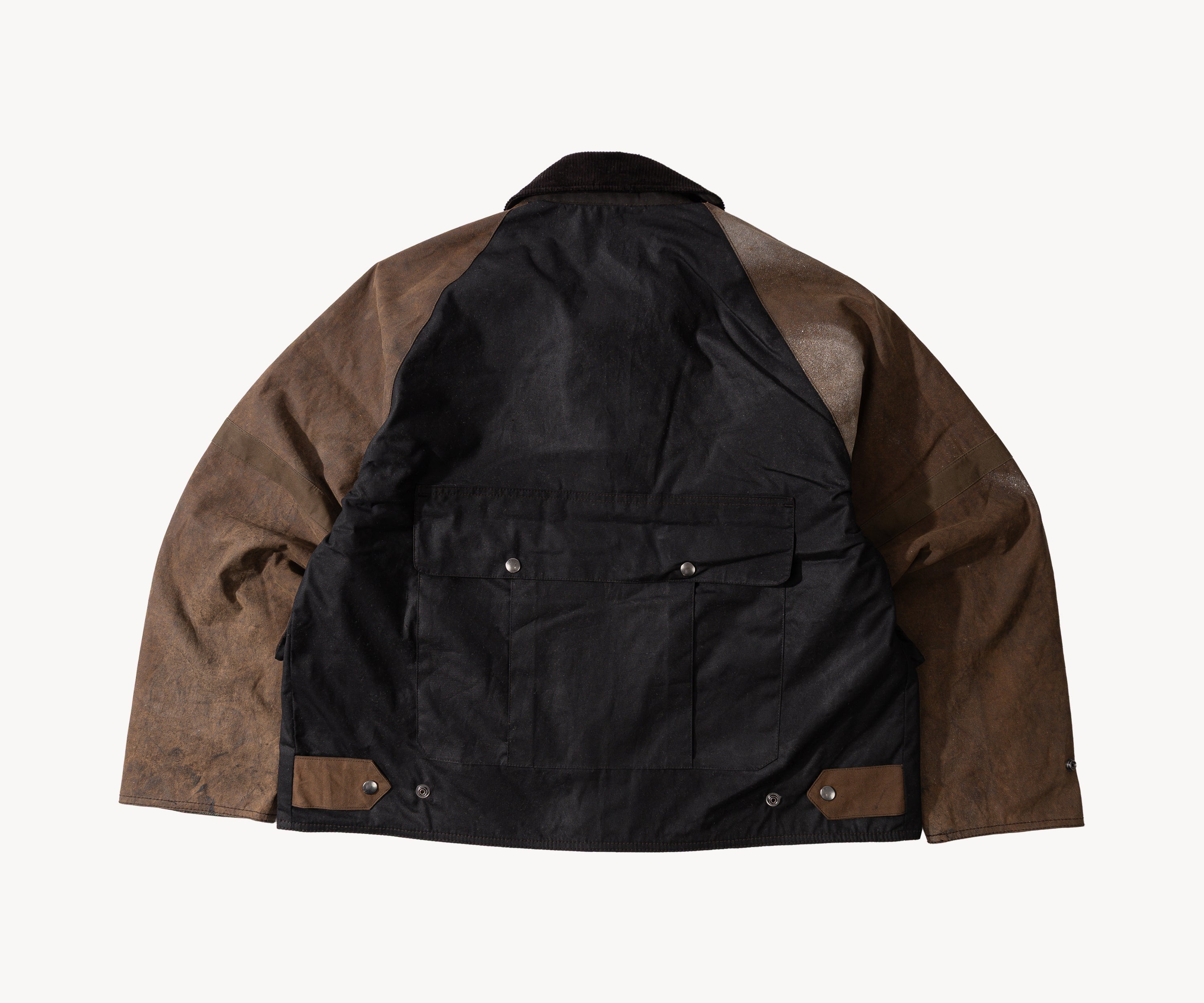 REWORK® TACTICAL WAX JACKET - N° 026 Coats & Jackets LARGE / BROWN - BRUT Clothing US