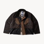 REWORK® TACTICAL WAX JACKET - N° 027 Coats & Jackets LARGE / BROWN - BRUT Clothing US