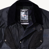 REWORK® TACTICAL WAX JACKET - N° 021 Coats & Jackets LARGE / BLUE - BRUT Clothing US