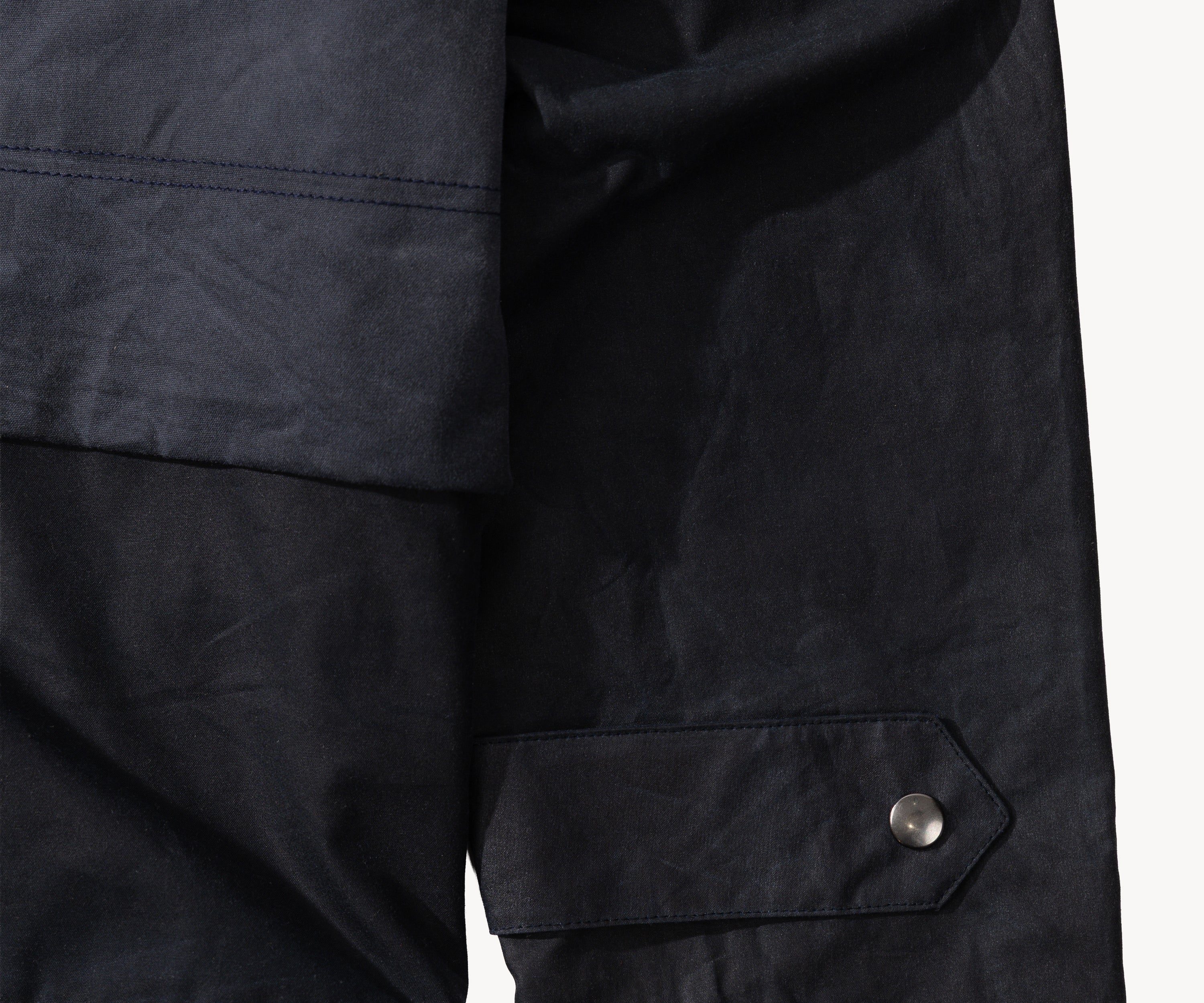 REWORK® TACTICAL WAX JACKET - N° 021 Coats & Jackets LARGE / BLUE - BRUT Clothing US