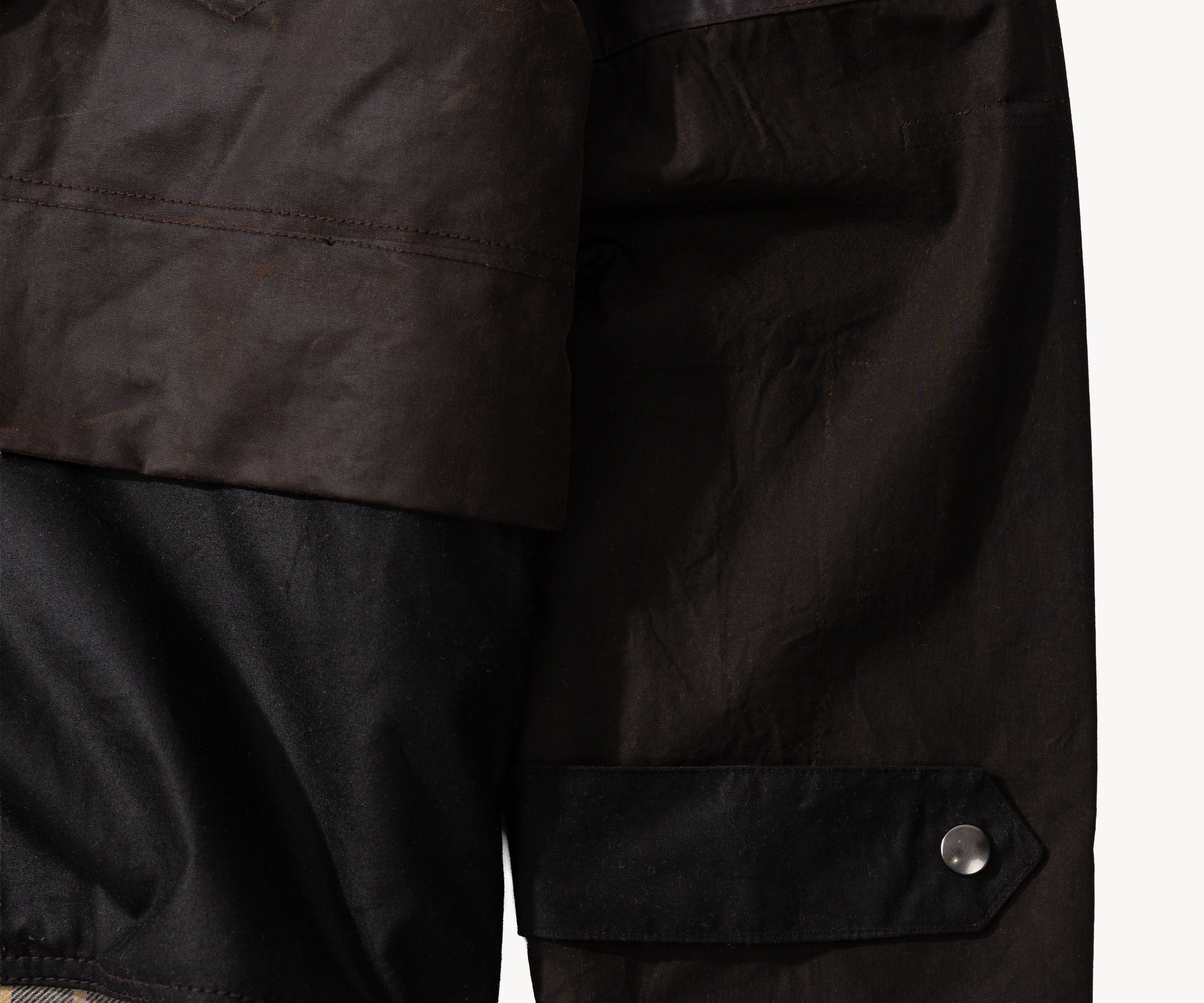 REWORK® TACTICAL WAX JACKET - N° 027 Coats & Jackets LARGE / BROWN - BRUT Clothing US