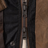 REWORK® TACTICAL WAX JACKET - N° 027 Coats & Jackets LARGE / BROWN - BRUT Clothing US