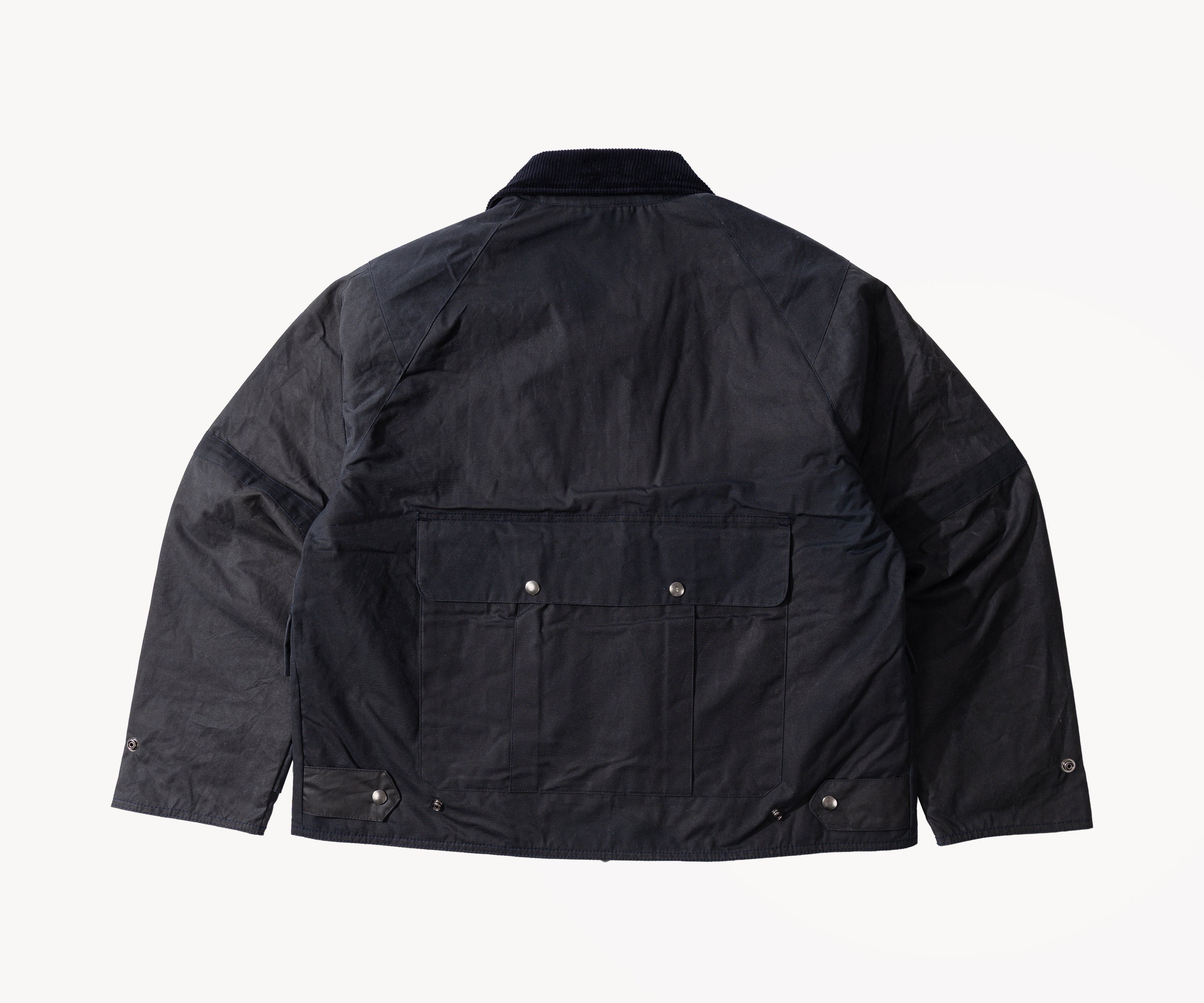REWORK® TACTICAL WAX JACKET - N° 021 Coats & Jackets LARGE / BLUE - BRUT Clothing US