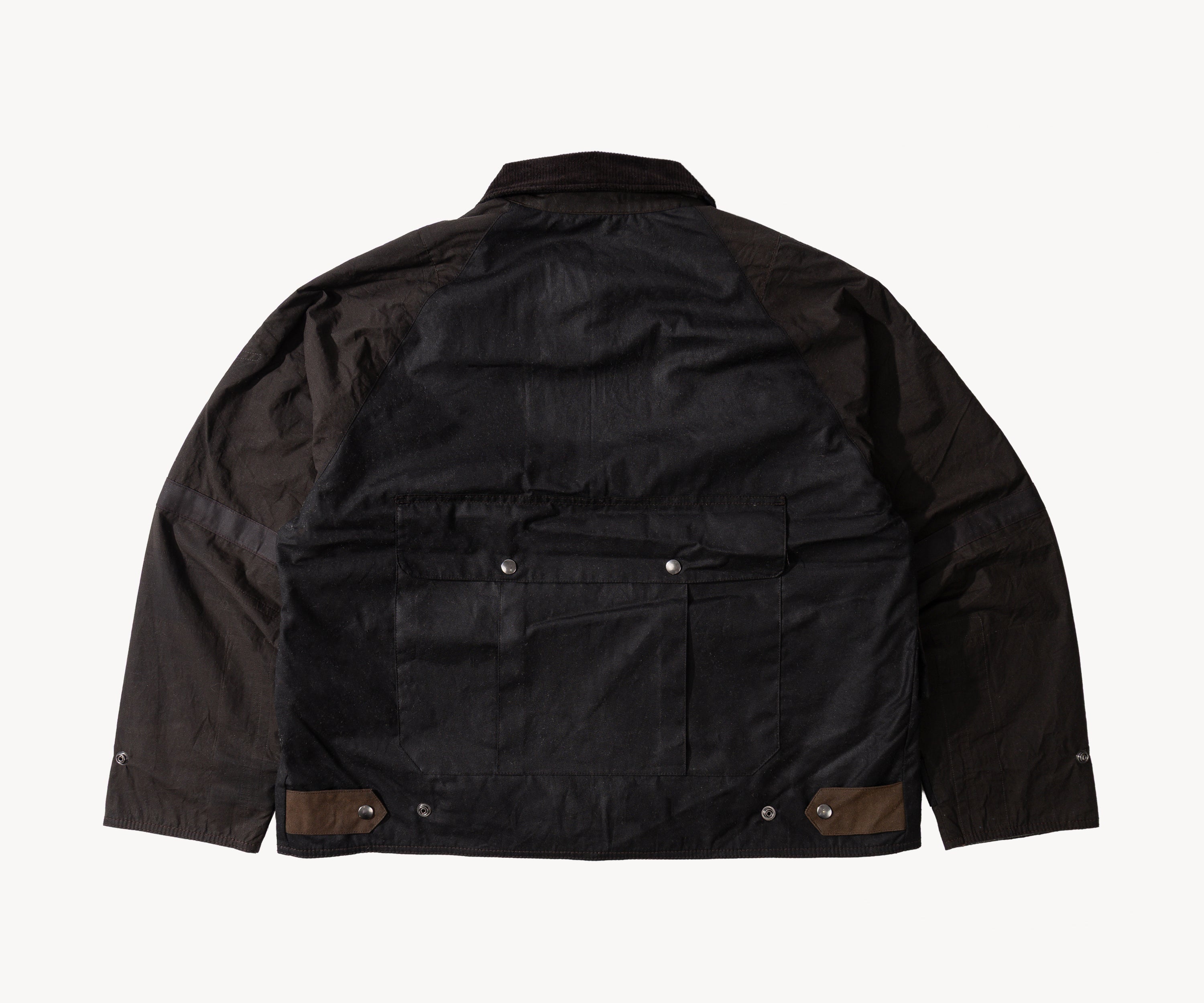 REWORK® TACTICAL WAX JACKET - N° 027 Coats & Jackets LARGE / BROWN - BRUT Clothing US