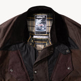 REWORK® TACTICAL WAX JACKET - N° 029 Coats & Jackets LARGE / BLUE - BRUT Clothing US