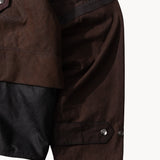 REWORK® TACTICAL WAX JACKET - N° 029 Coats & Jackets LARGE / BLUE - BRUT Clothing US