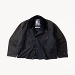 REWORK® TACTICAL WAX JACKET - N° 019 Coats & Jackets LARGE / BLUE - BRUT Clothing US