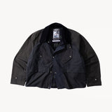 REWORK® TACTICAL WAX JACKET - N° 019 Coats & Jackets LARGE / BLUE - BRUT Clothing US