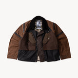 REWORK® TACTICAL WAX JACKET - N° 025 Coats & Jackets LARGE / BROWN - BRUT Clothing US