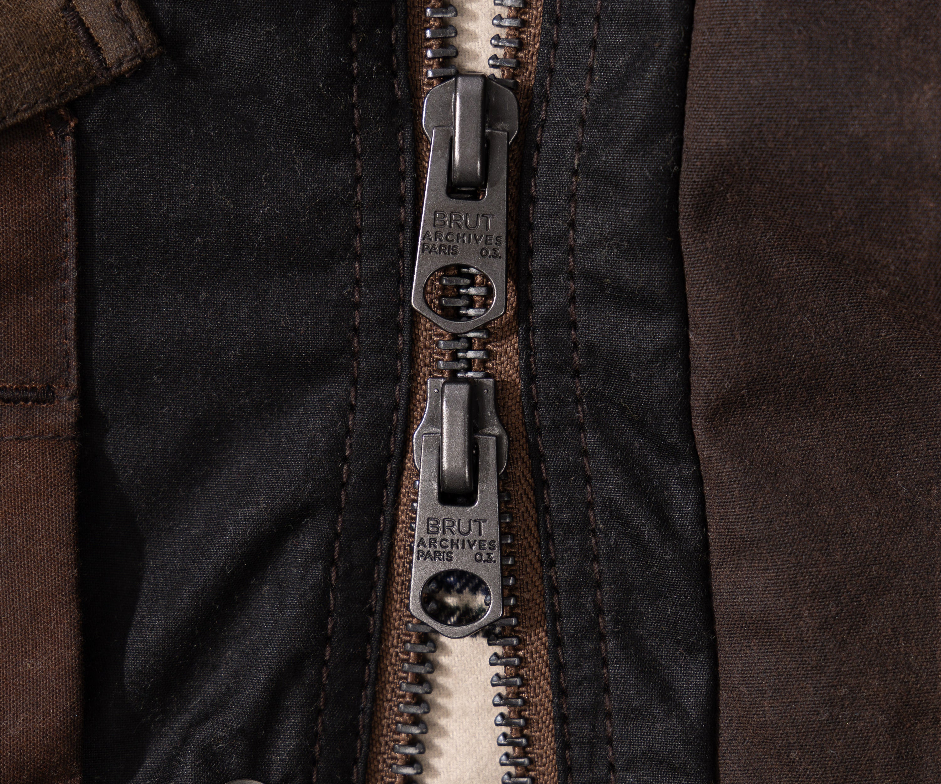 REWORK® TACTICAL WAX JACKET - N° 025 Coats & Jackets LARGE / BROWN - BRUT Clothing US