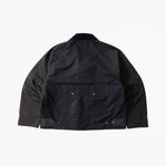 REWORK® TACTICAL WAX JACKET - N° 019 Coats & Jackets LARGE / BLUE - BRUT Clothing US