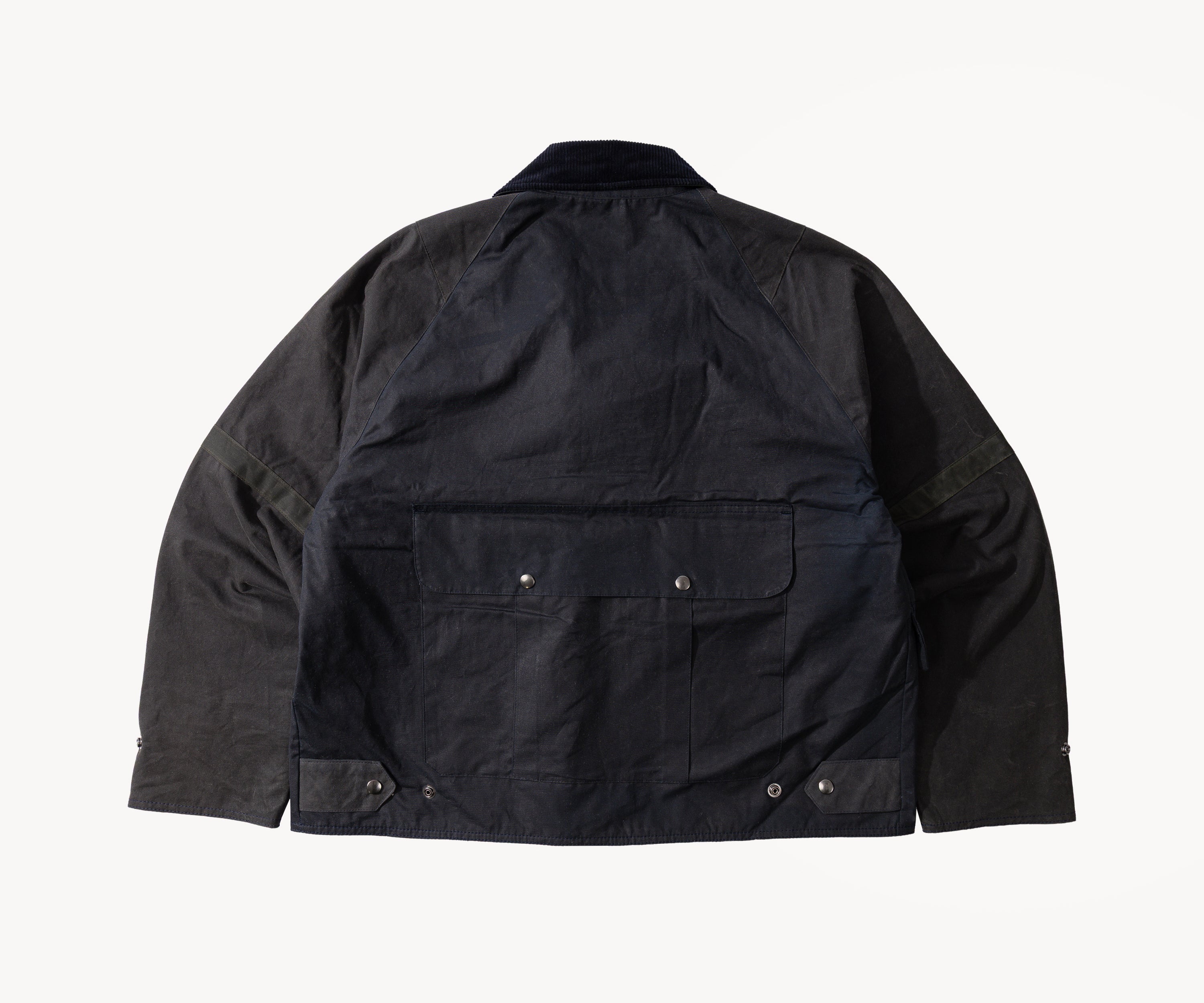 REWORK® TACTICAL WAX JACKET - N° 019 Coats & Jackets LARGE / BLUE - BRUT Clothing US