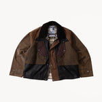 REWORK® TACTICAL WAX JACKET - N° 026 Coats & Jackets LARGE / BROWN - BRUT Clothing US