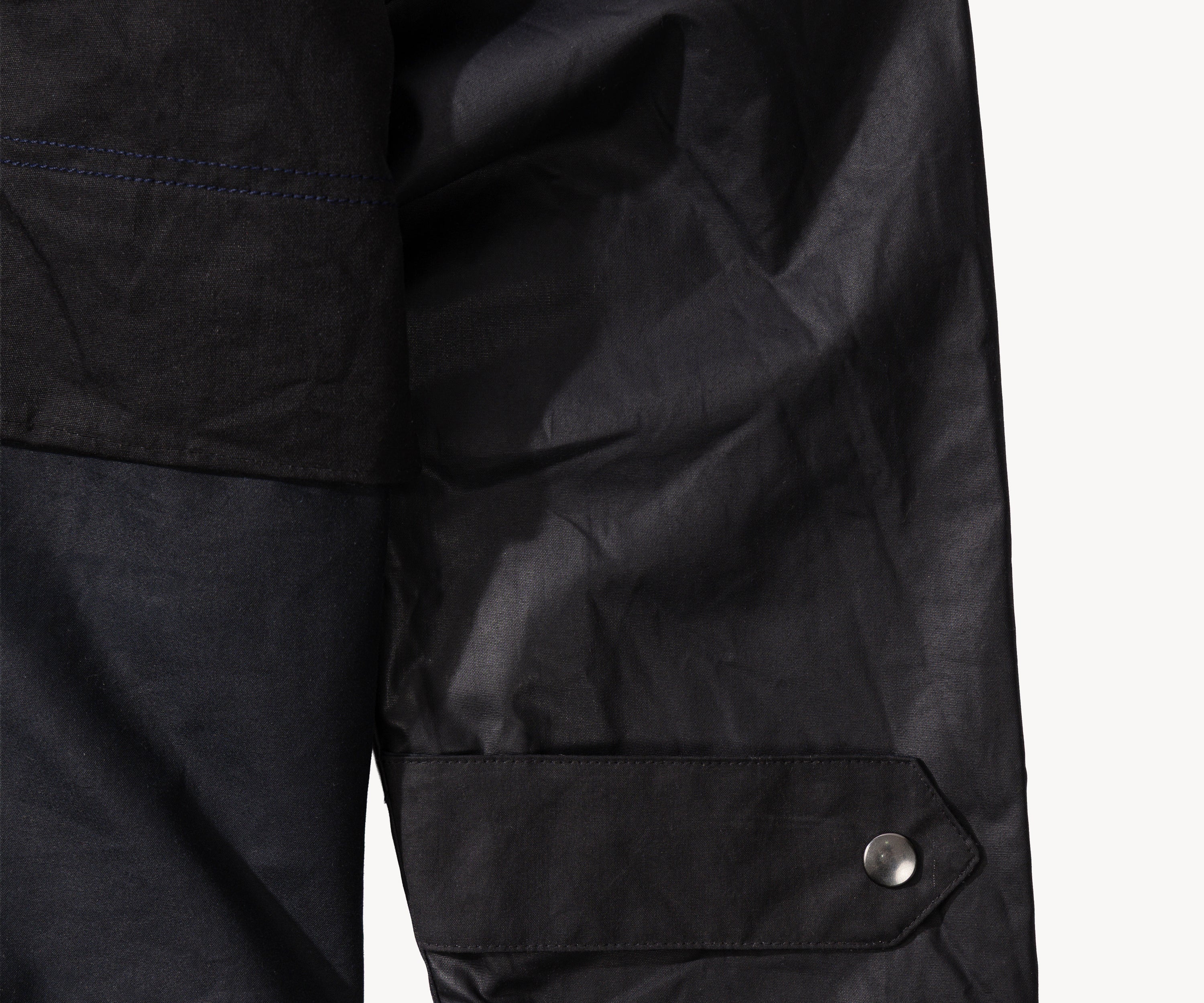 REWORK® TACTICAL WAX JACKET - N° 020 Coats & Jackets LARGE / BLUE - BRUT Clothing US